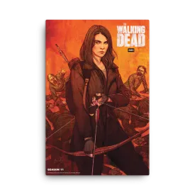 11 Weeks of TWD – Season 11 by Jenny Frison Premium Gallery Wrapped Canvas