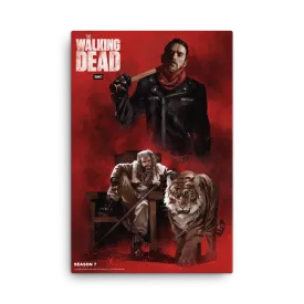 11 Weeks of TWD – Season 7 by Rafael de Latorre Premium Gallery Wrapped Canvas