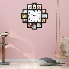 12-Picture Display Wall Clock