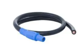 2/0 Cam PIGTAIL Female to Blunt -  05' - BLUE - X05-2/0CAM-BL-F