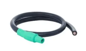 2/0 Cam PIGTAIL Female to Blunt -  05' - GREEN - X05-2/0CAM-GN-F