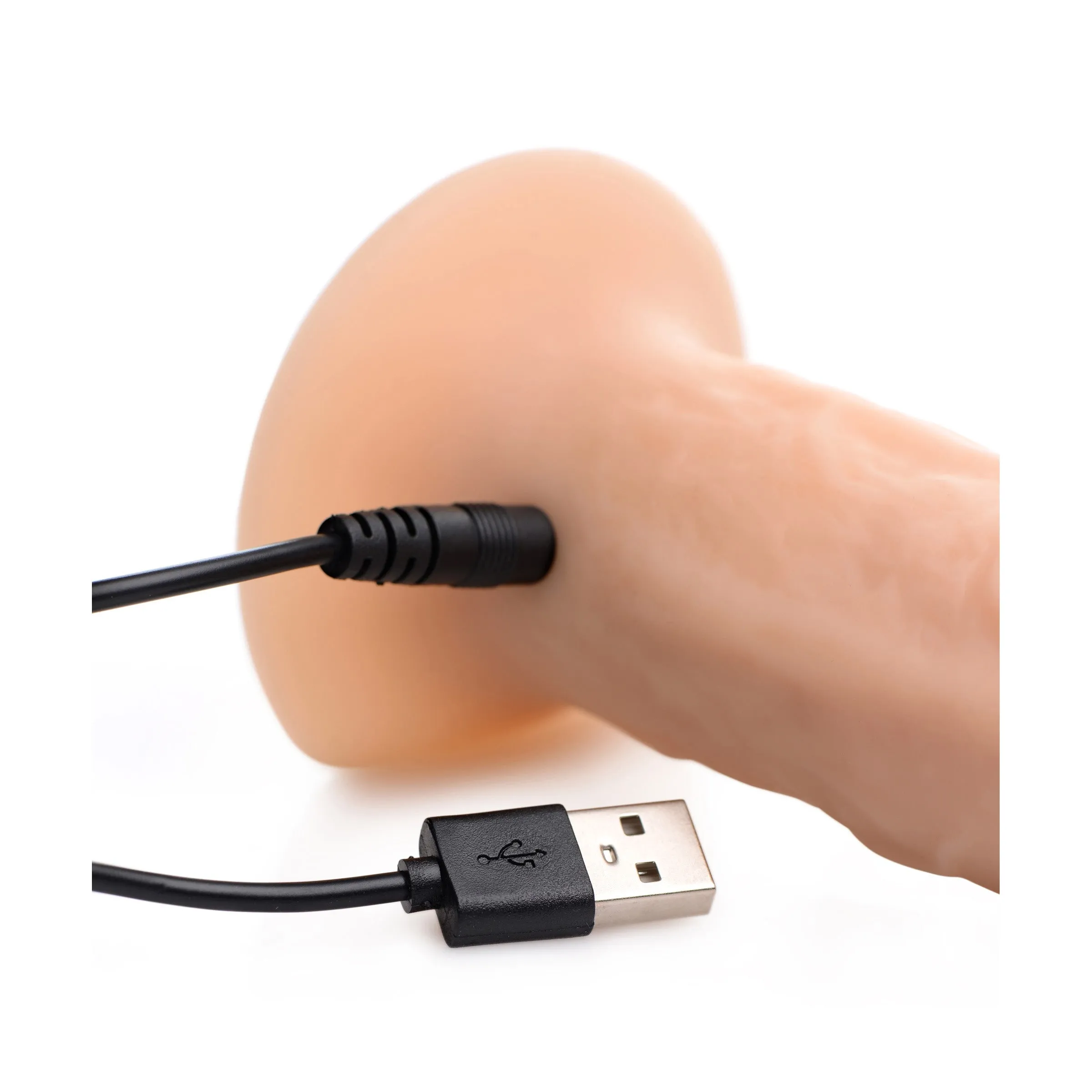 7X Remote control Thumping Dildo - Medium