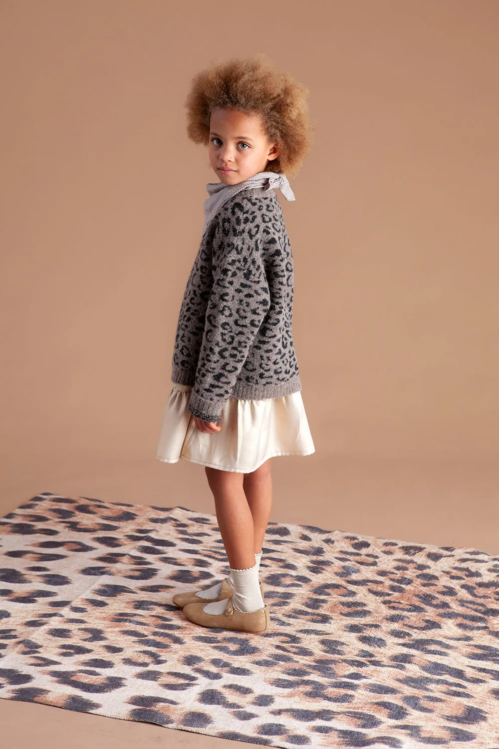 Animal Print Sweater Kid