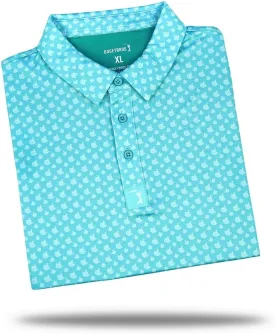 Bogey Bros - Funny Golf Polo Shirts  4 Way Stretch Mens Golf Shirts Short Sleeve, Golf Polos for Men with UPF 50 Protection