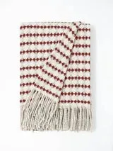 Burel Wool Blanket - Tiles (Azulejo)  