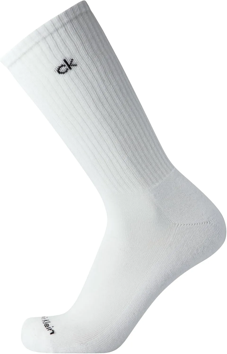Calvin Klein Men's Crew Socks - 12 Pack Performance Cushioned Comfort Mid-Calf Socks - Athletic Socks for Men (Sizes: 7-12)