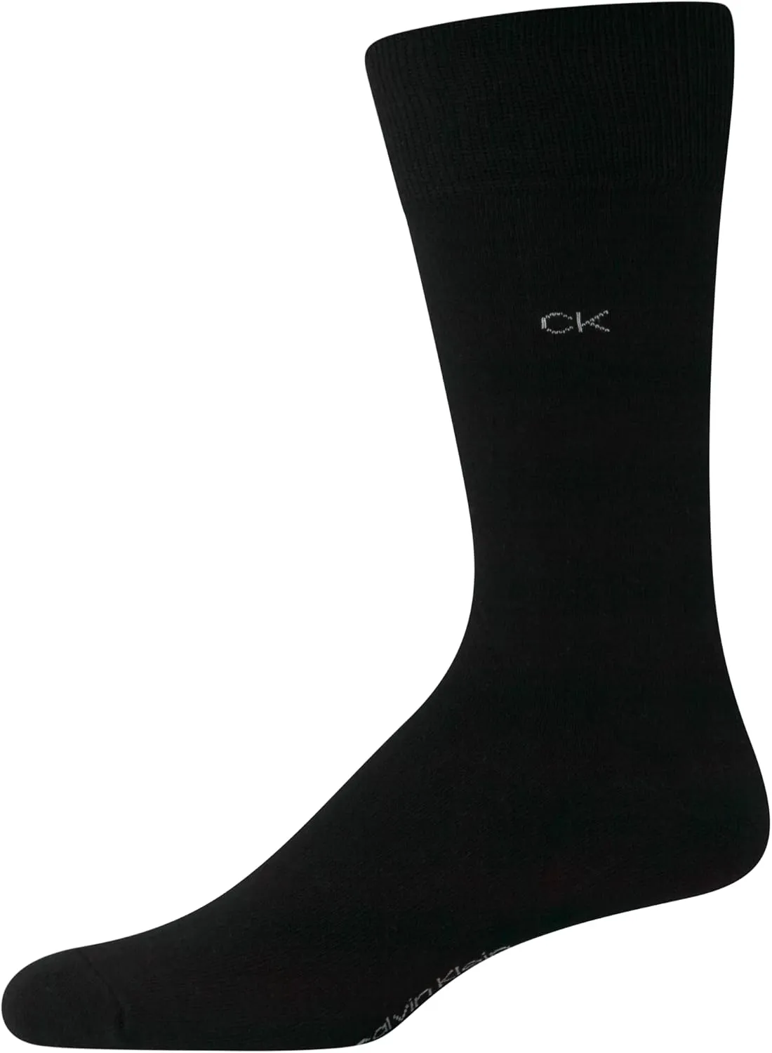 Calvin Klein Men's Dress Socks - 6 Pairs Classic Comfort Stay Up Cuff Mixed Pattern - Dress Socks for Men (7-12)