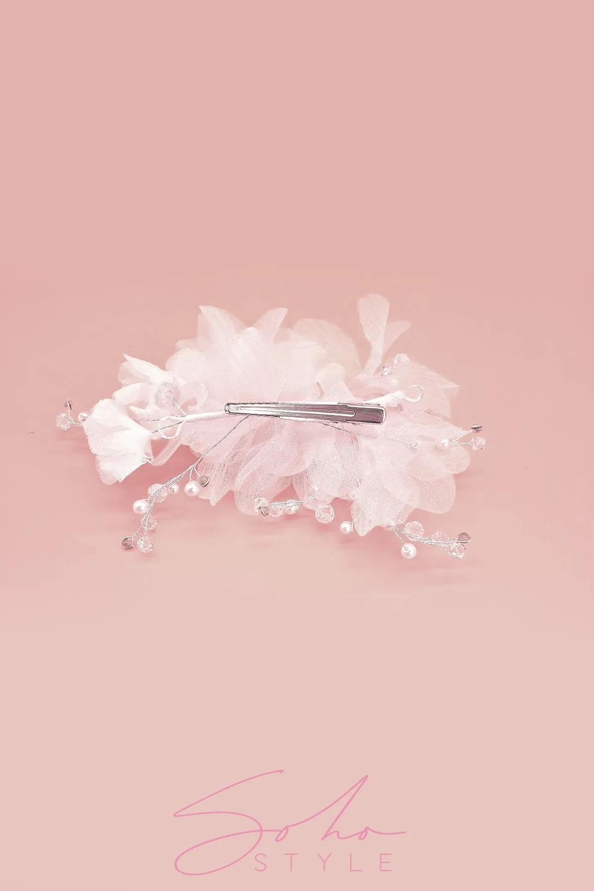 Chiffon Flower Hair Clip