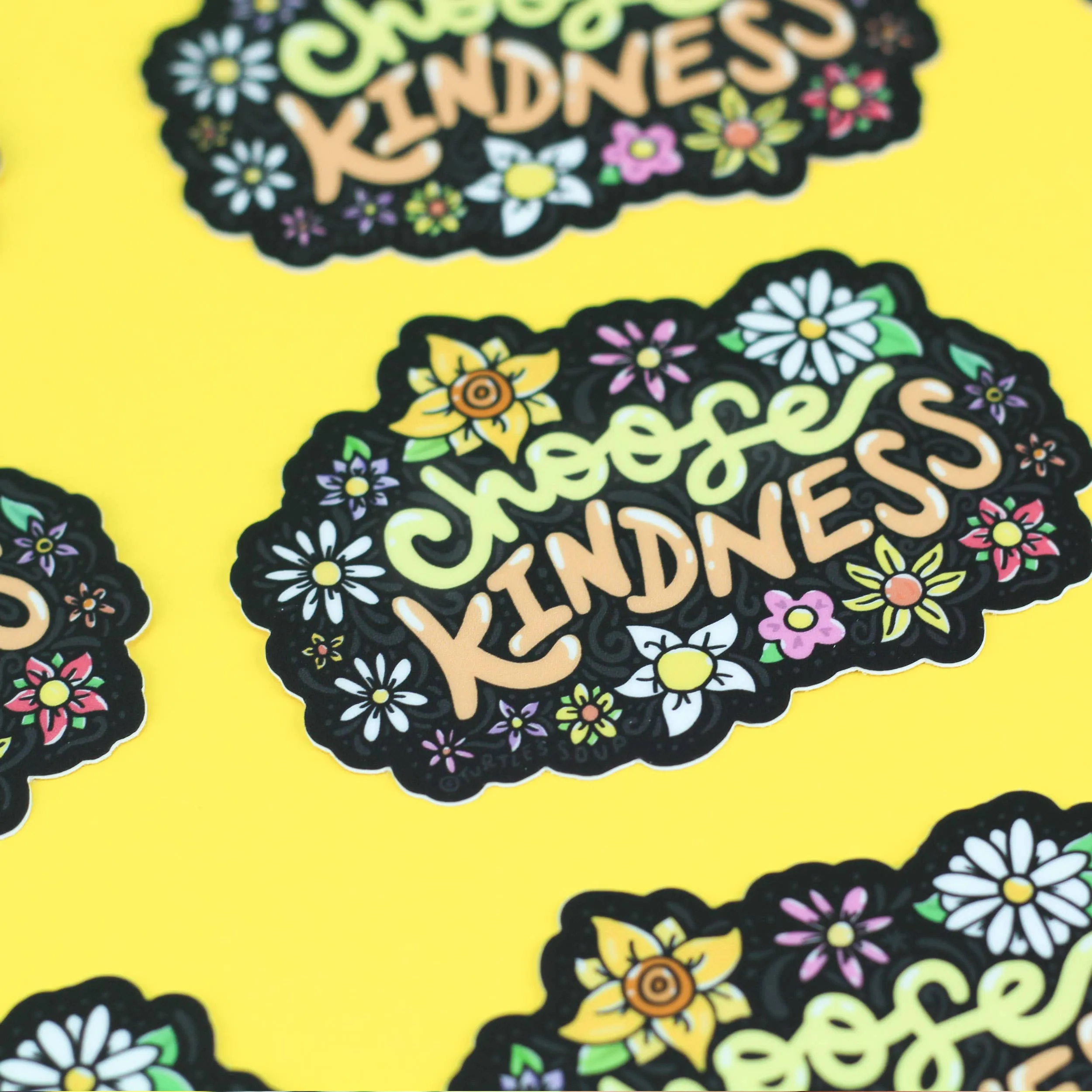 Choose Kindness Inspirational Water Bottle Vinyl Sticker