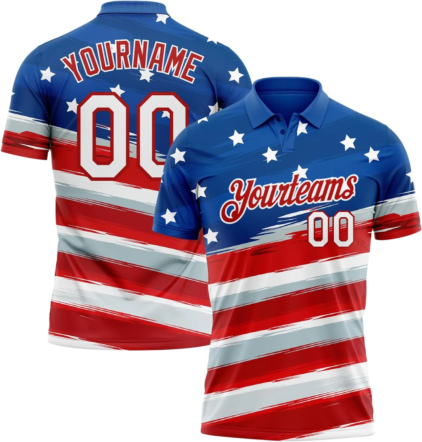 Custom Mens Golf Polo Shirt Personalized Tennis Shirts Two Button Boys Bowling Jersey Sports Pullover Shirts