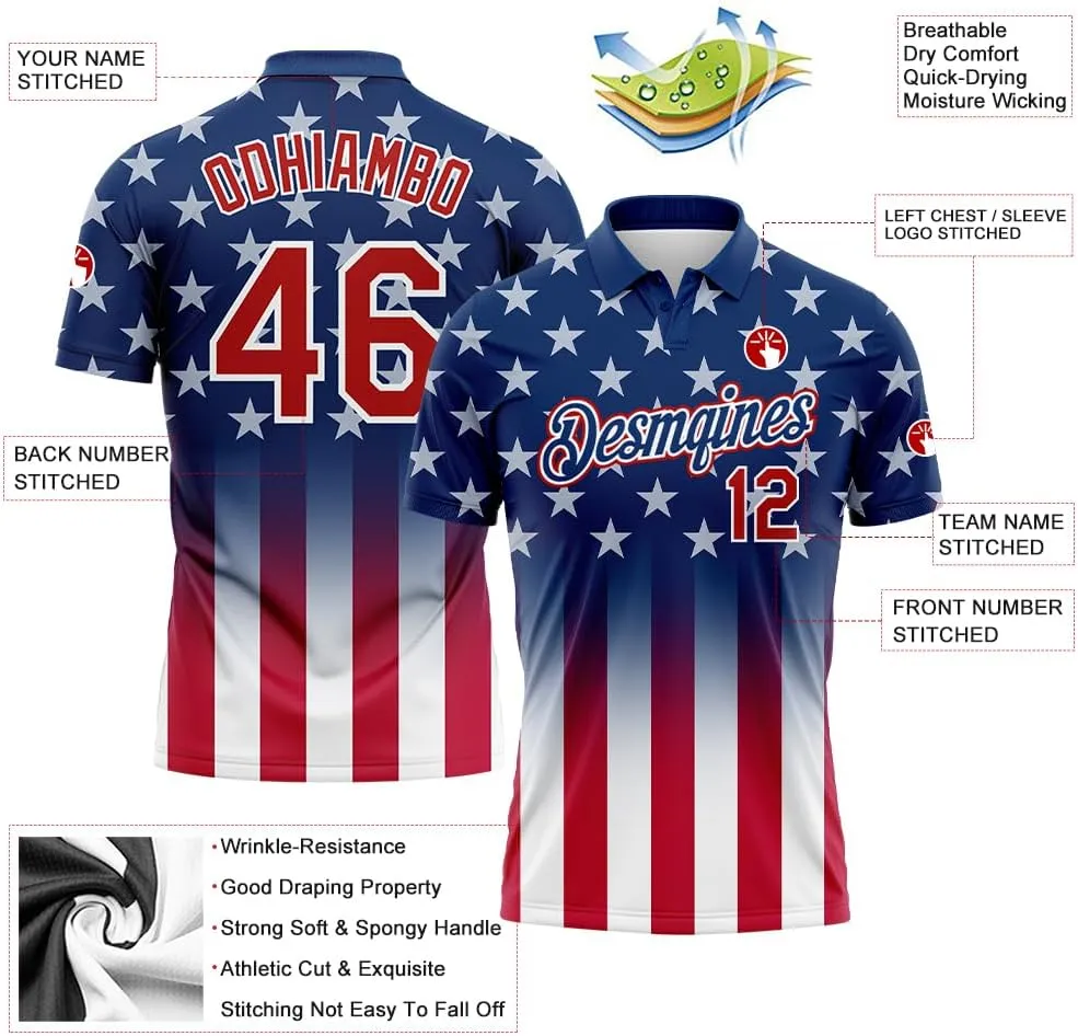 Custom Mens Golf Polo Shirt Personalized Tennis Shirts Two Button Boys Bowling Jersey Sports Pullover Shirts