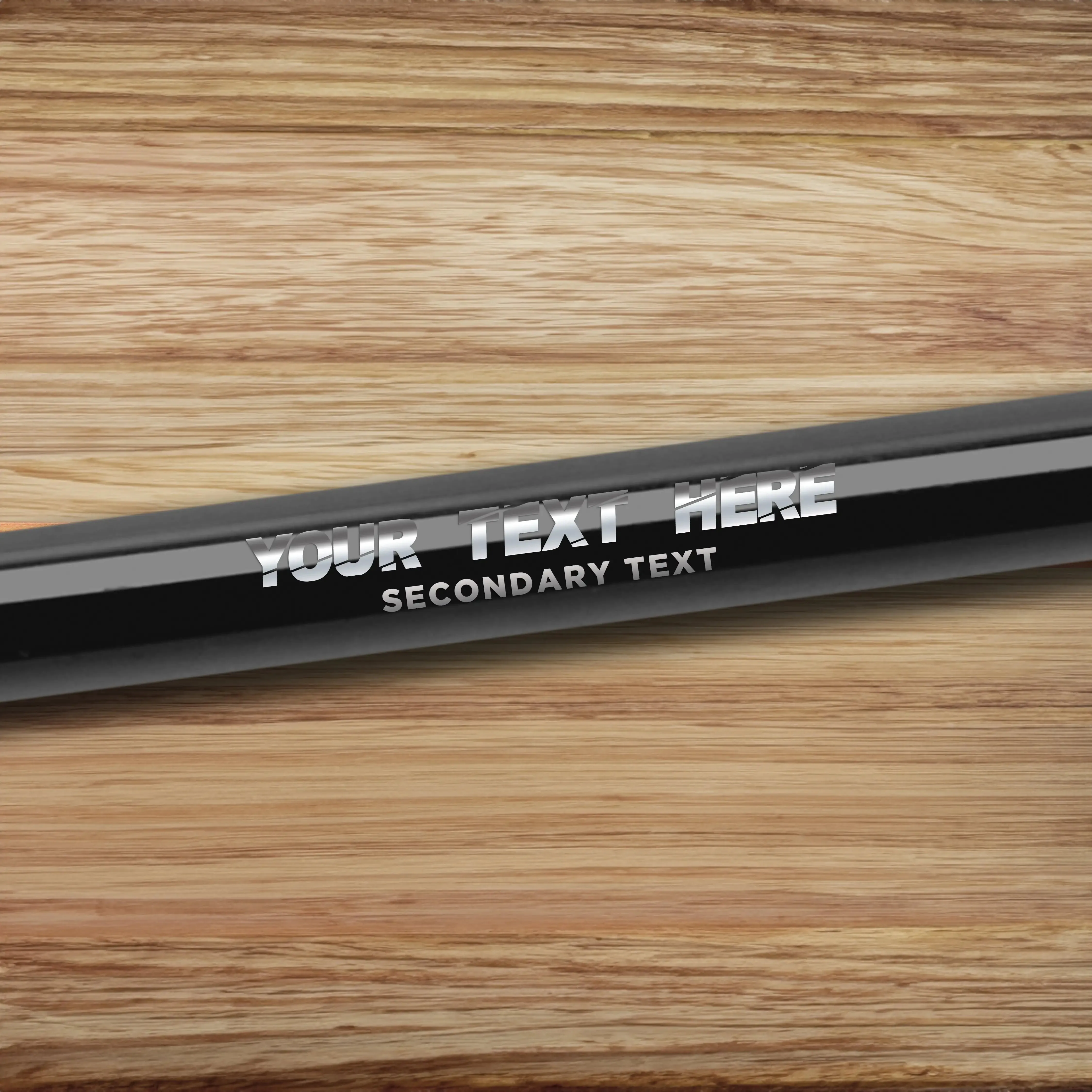 Customizable Designer Rod Decals - Samurai