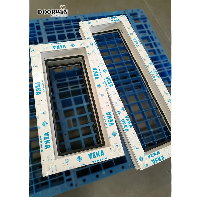 Doorwin Atlanta plastic window pane inserts painting pvc frames