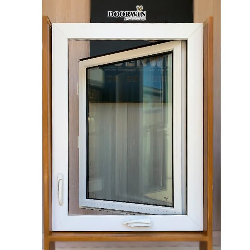 Doorwin Atlanta plastic window pane inserts painting pvc frames