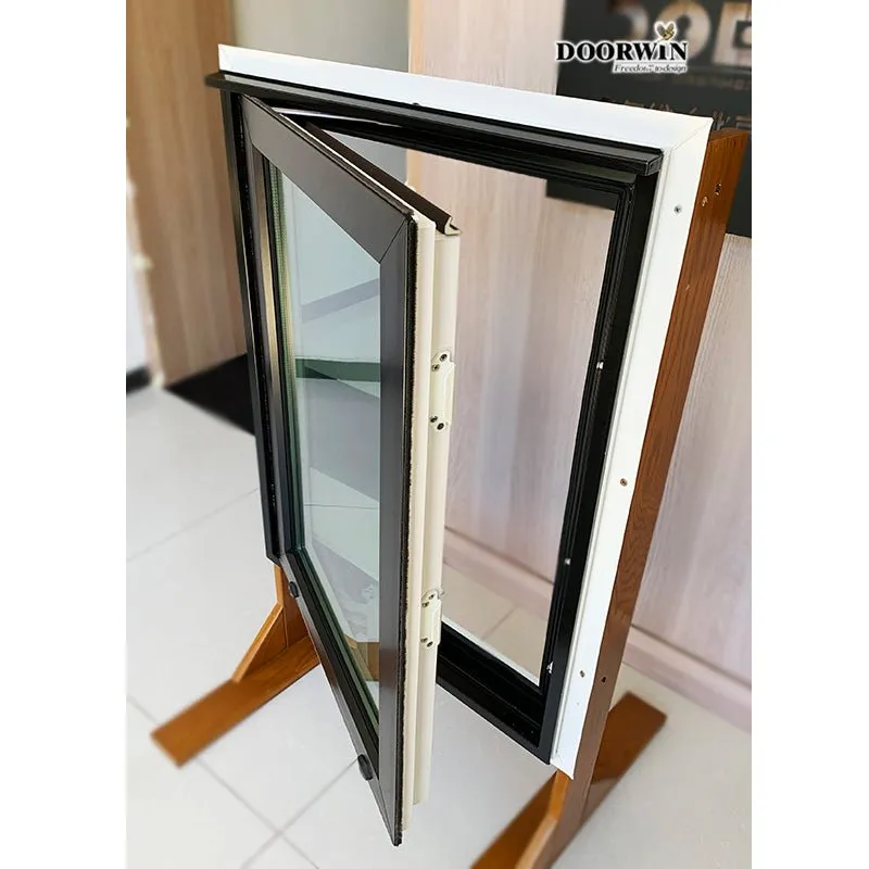 Doorwin Atlanta plastic window pane inserts painting pvc frames