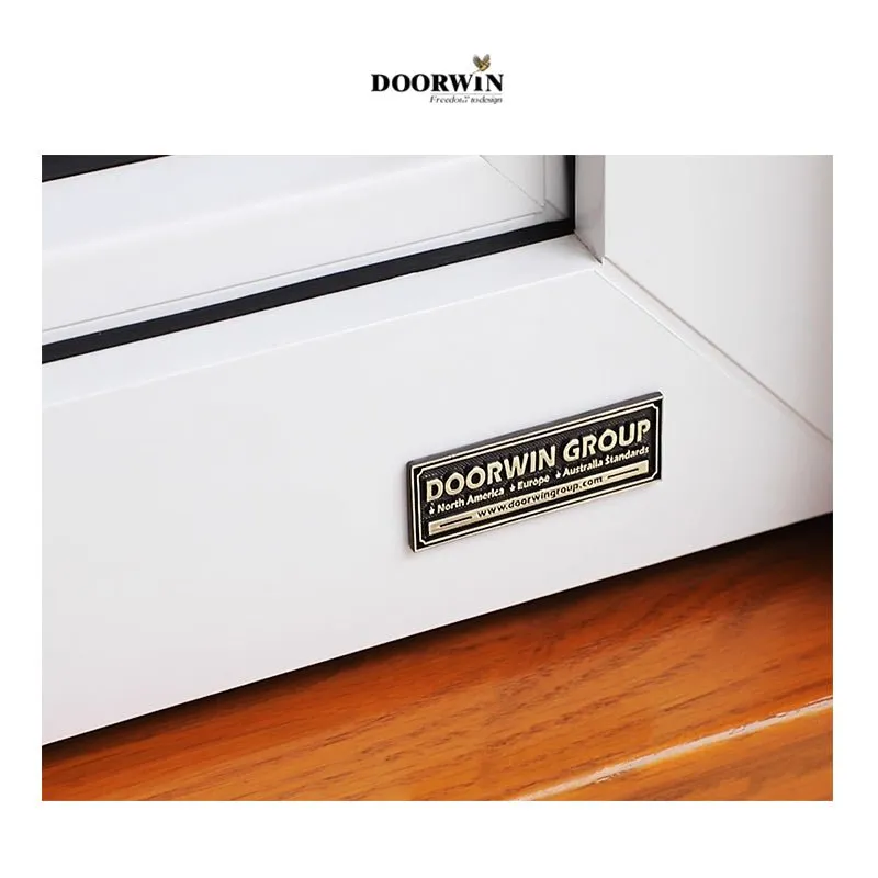 Doorwin Atlanta plastic window pane inserts painting pvc frames