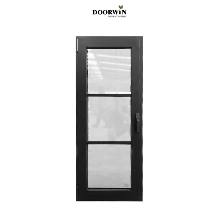 Doorwin China Big Factory Good Price spanish style windows single double glazed window schuco tilt and turn