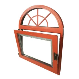 Doorwin Chinese factory small arch top windows round window that open inside