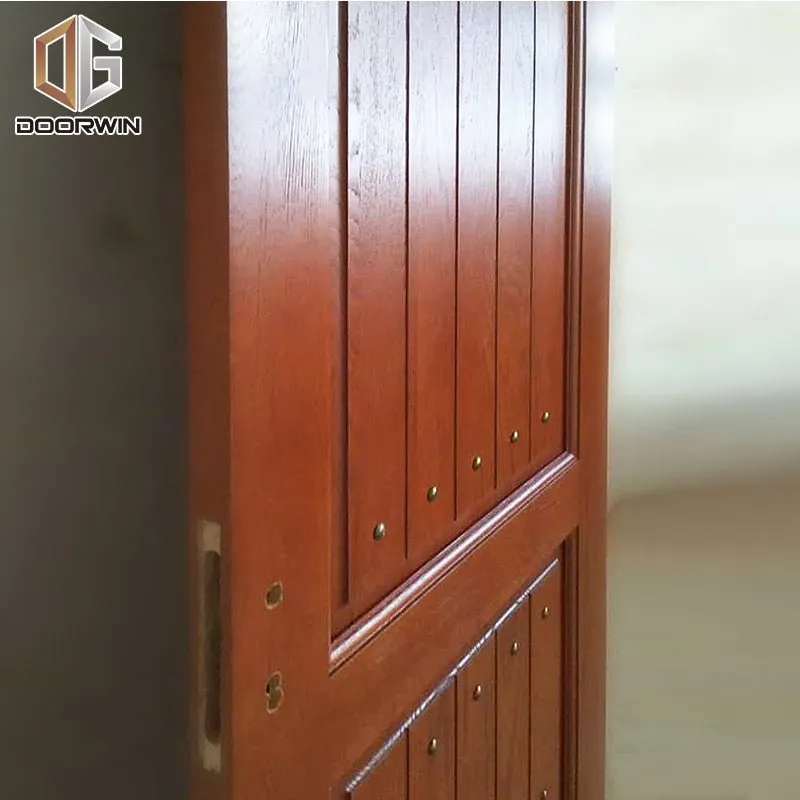 Doorwin Factory Discount Price Double Prehung Solid Wood Interior Door