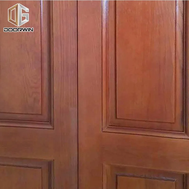 Doorwin Factory Discount Price Double Prehung Solid Wood Interior Door