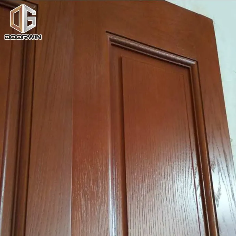 Doorwin Factory Discount Price Double Prehung Solid Wood Interior Door