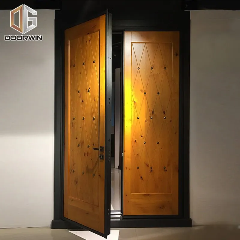 Doorwin fashion modern double front entry doors main entrance door lowes hardware