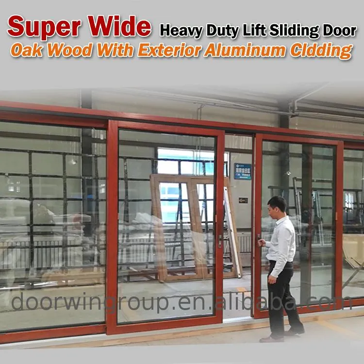 Doorwin Good Price 60 by 80 sliding patio door 6 panel and 4 panel sliding patio doors