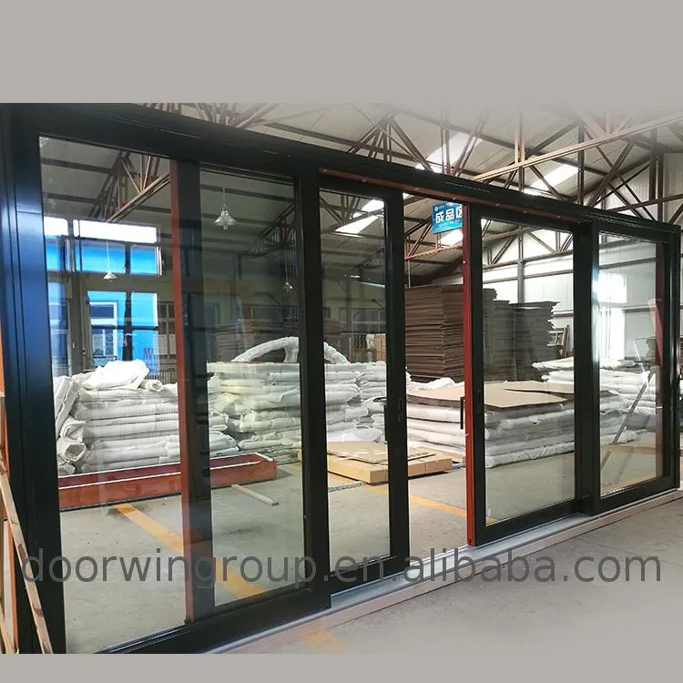 Doorwin Good Price 60 by 80 sliding patio door 6 panel and 4 panel sliding patio doors