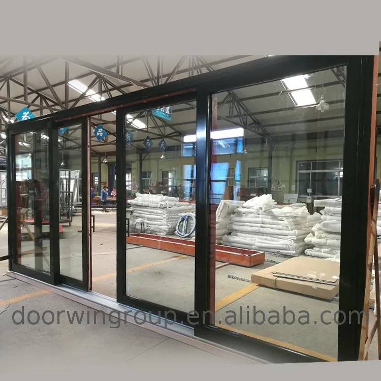 Doorwin Good Price 60 by 80 sliding patio door 6 panel and 4 panel sliding patio doors