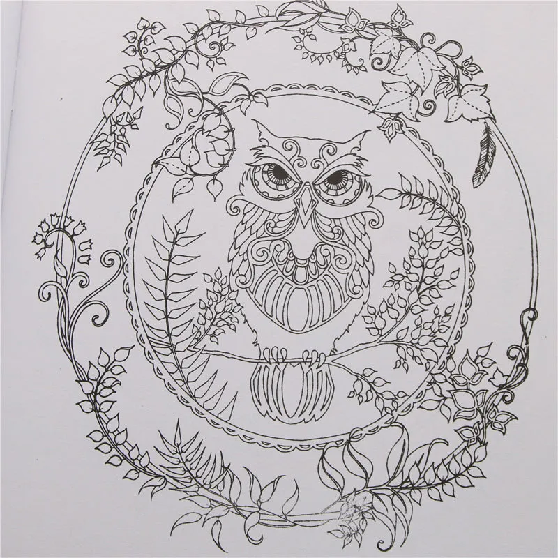 Enchanted Forest Coloring Book