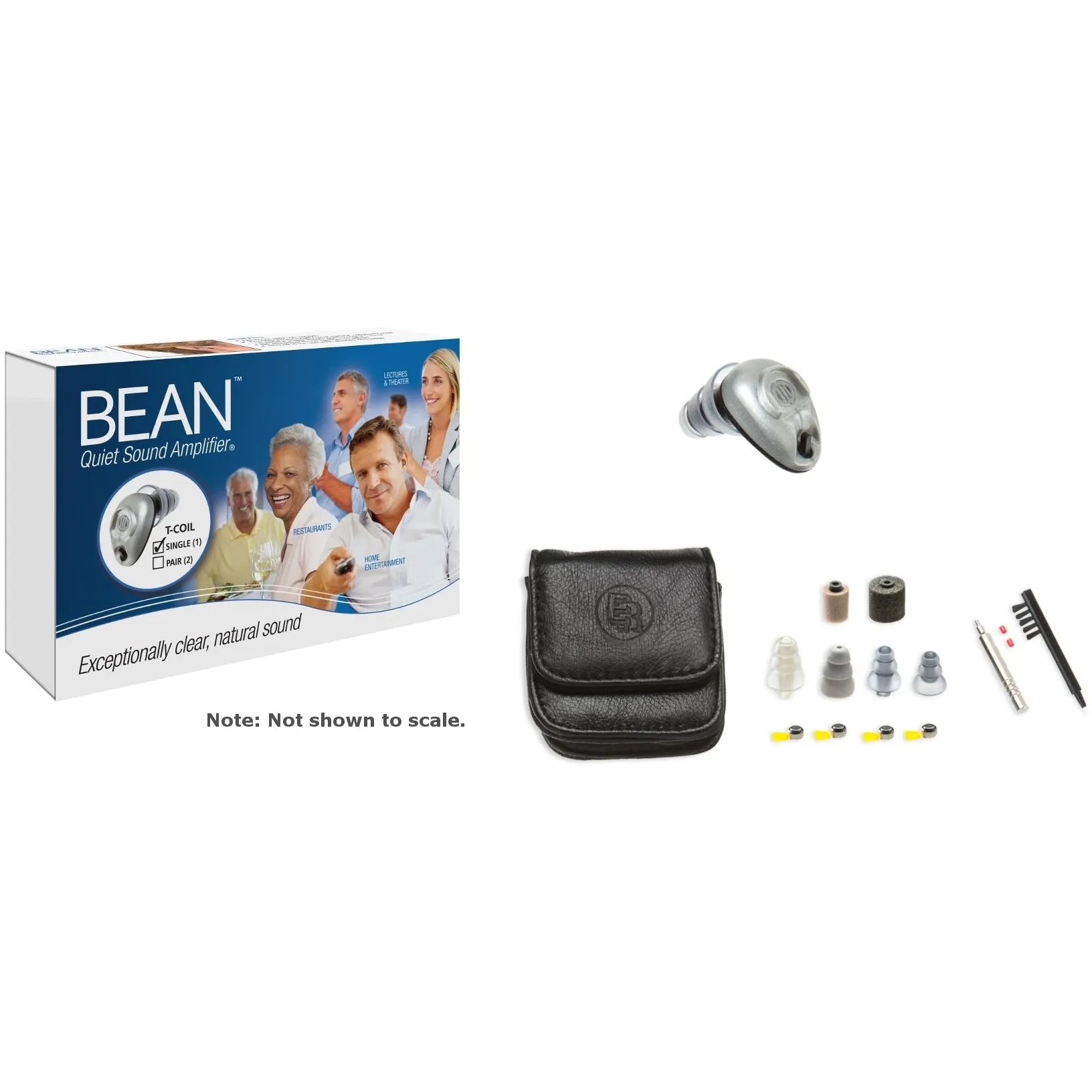 Etymotic ER135-QSA-PT BEAN Quiet Sound Amplifier (Single) - Platinum