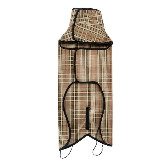 Gold 'n Star Trench Impermeabile Check Beige
