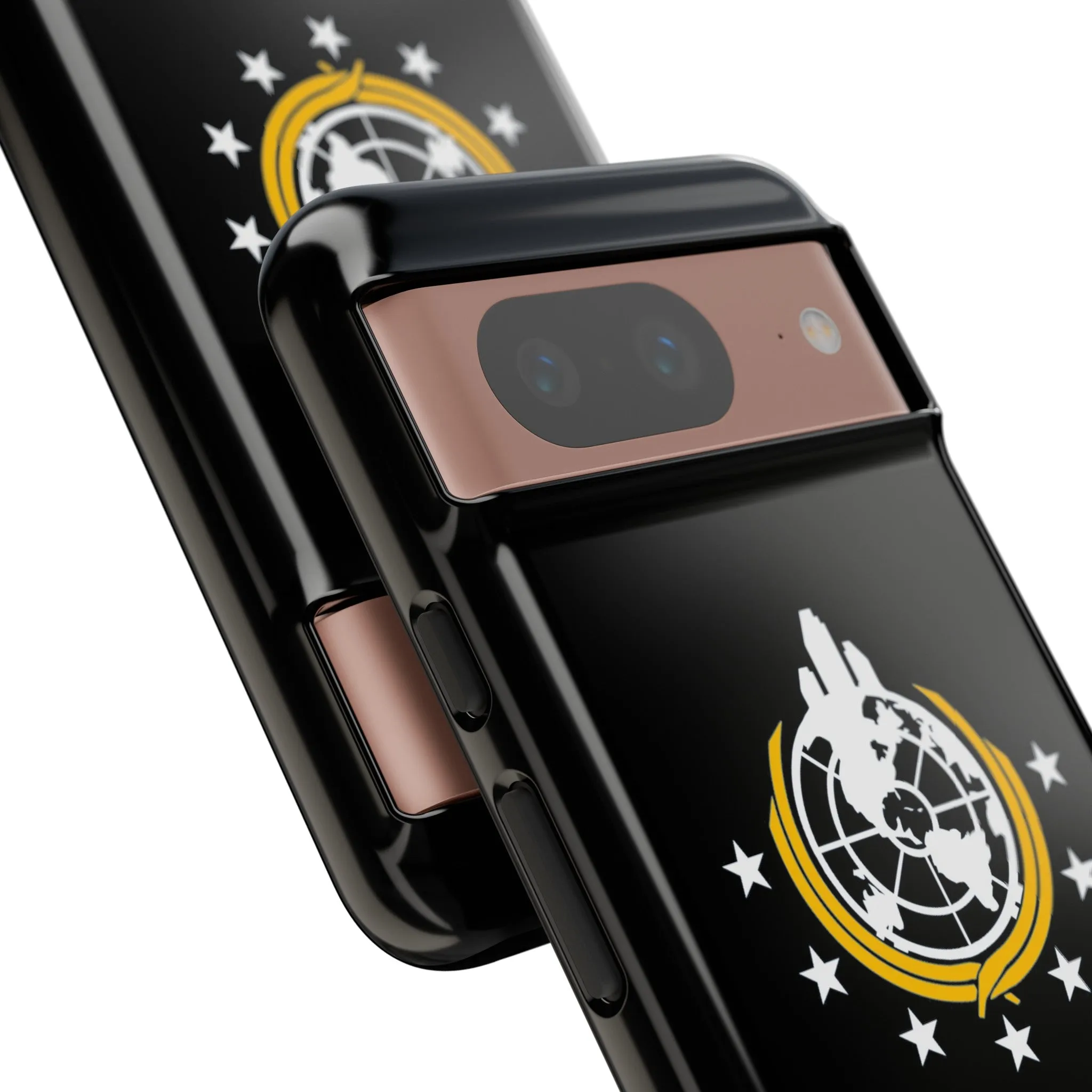 Helldivers 2 Superearth Flag Black Edition Tough Phone Cases Helldiver Gift For Him Her Gamer Game Gifts Birthday Mobile Case Cool Cute Funny Christmas Valentine's