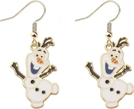 KEYCHIN Snowman Earrings Cartoon Fairytale Fans Gifts Princess Theme Jewelry Snowman Merch