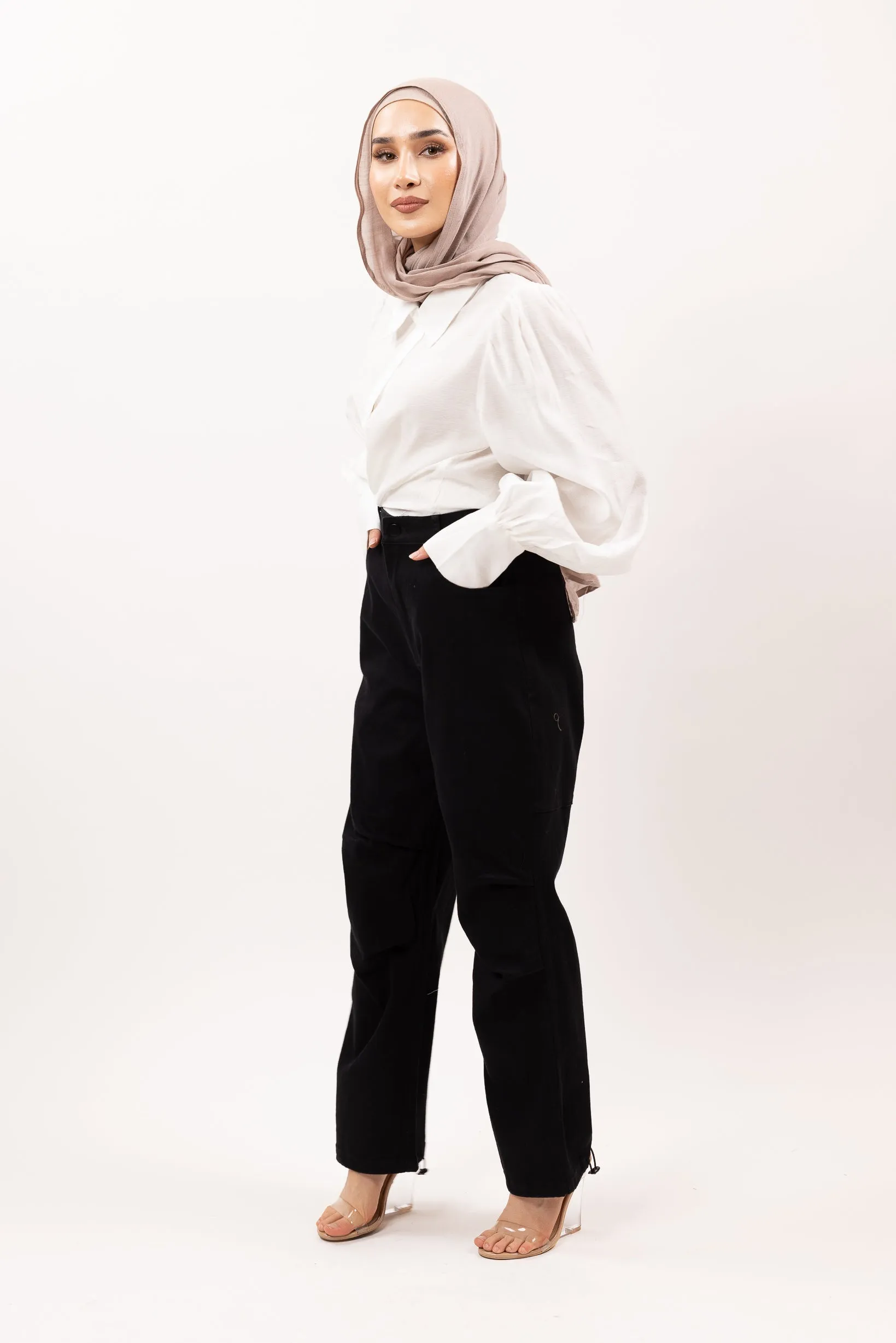 Lexi Denim Detailed Pants
