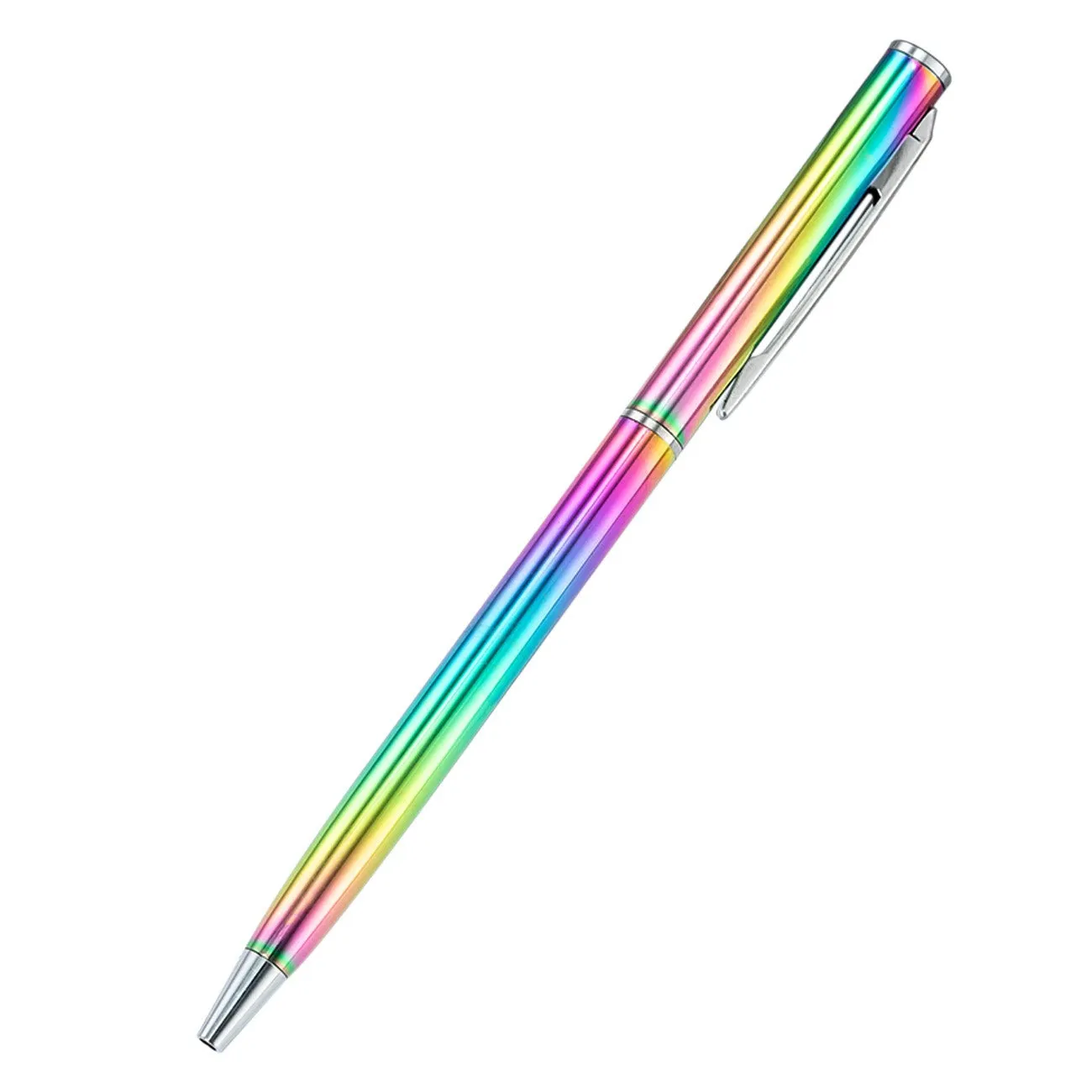 Macaron Metal Premium Ball Point Pen - Silver