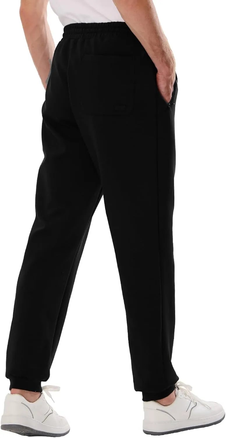 Mens 34"/36" Inseam Sweatpants Workout Jogger Pants for Tall Men