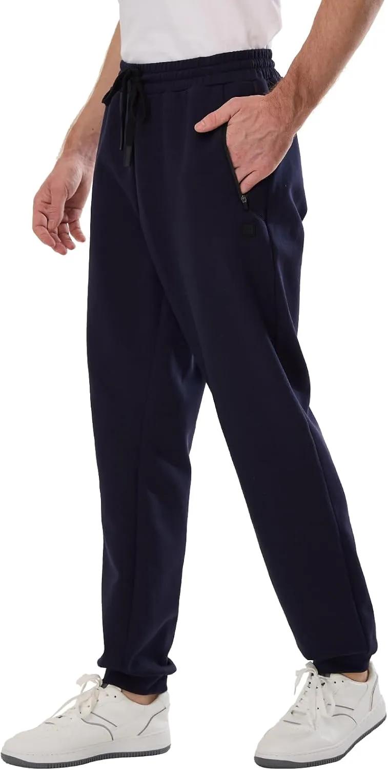 Mens 34"/36" Inseam Sweatpants Workout Jogger Pants for Tall Men