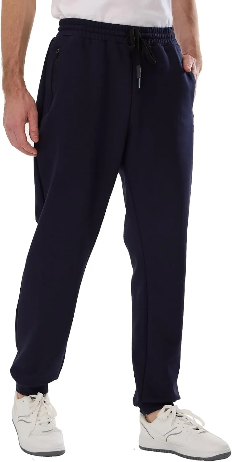 Mens 34"/36" Inseam Sweatpants Workout Jogger Pants for Tall Men