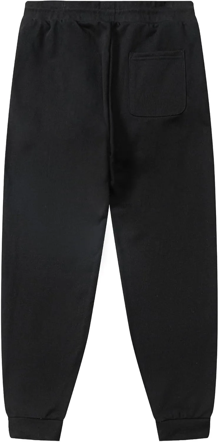 Men's Tall Joggers Sweatpants, 32 inch Inseam for Tall Men, Heavyweight Cotton, Athletic, Fitted, Ideal Activewear Loungewear