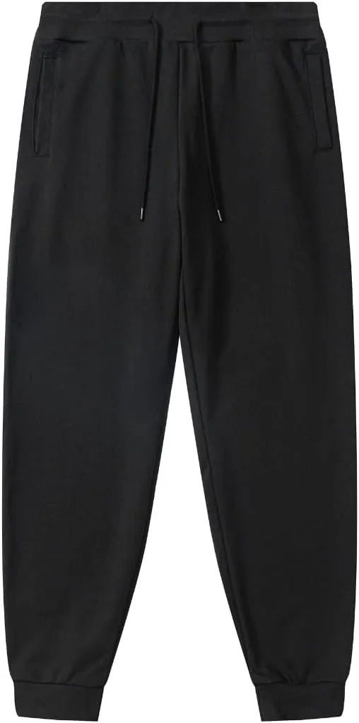 Men's Tall Joggers Sweatpants, 32 inch Inseam for Tall Men, Heavyweight Cotton, Athletic, Fitted, Ideal Activewear Loungewear