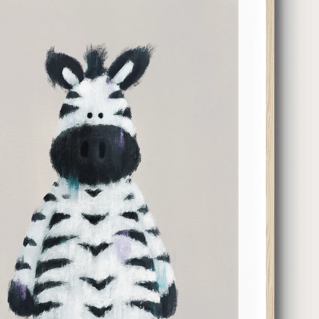 Neutral Safari Animals Nursery Prints Set Of 3