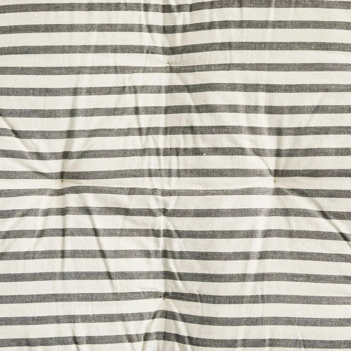 Printed Cotton Mattress 60x100 cm Grey Stripes