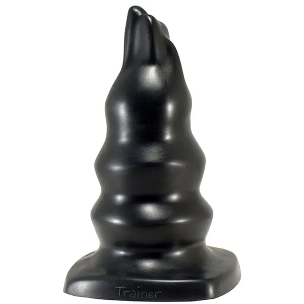 SquarePegToys® Trainer - Firmer Black Fisting-Prep Dildo