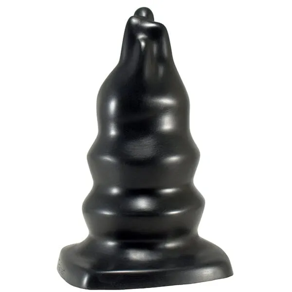 SquarePegToys® Trainer - Firmer Black Fisting-Prep Dildo