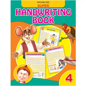 Super Hand Writing Book Part - 4