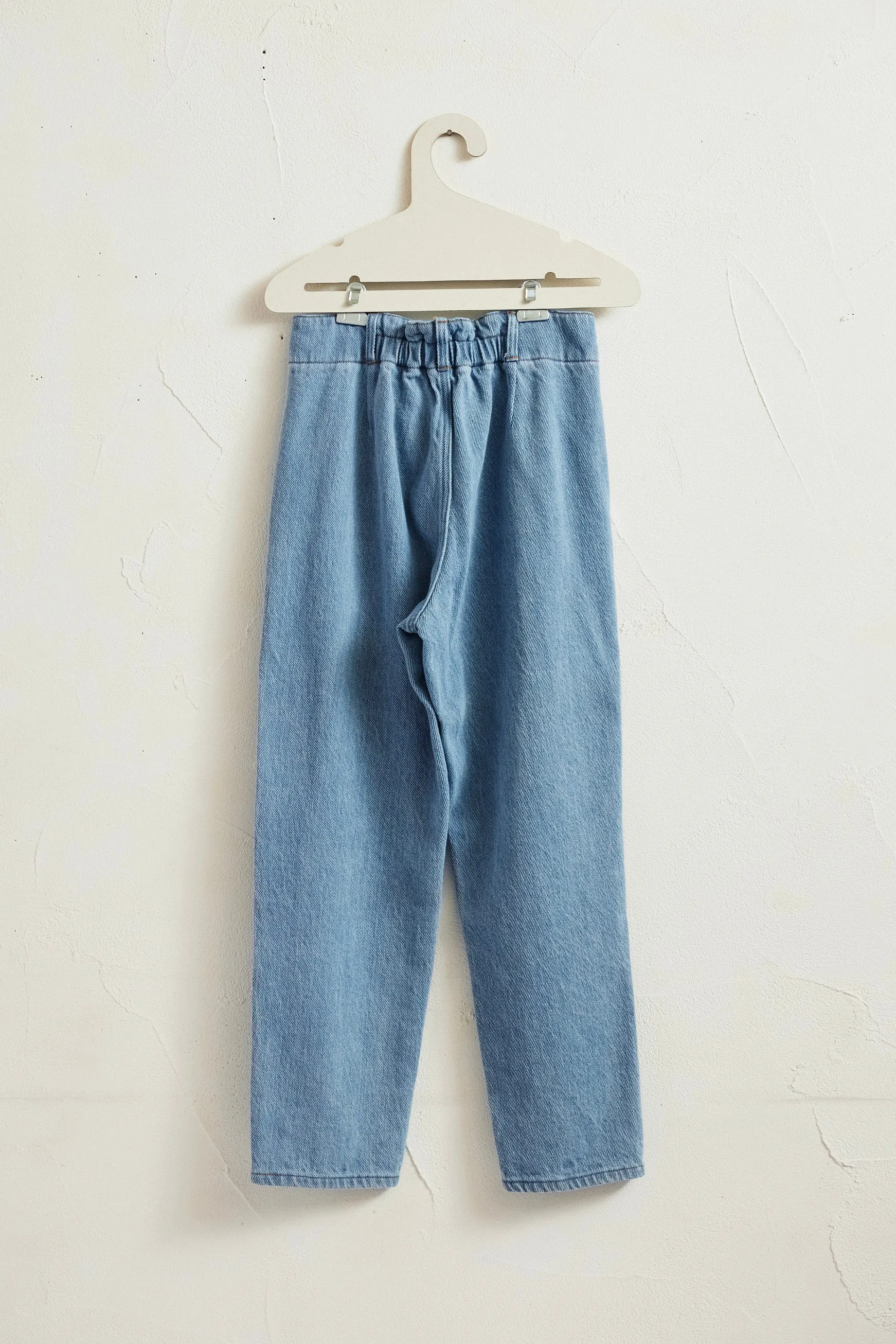 Tapered Denim Pants