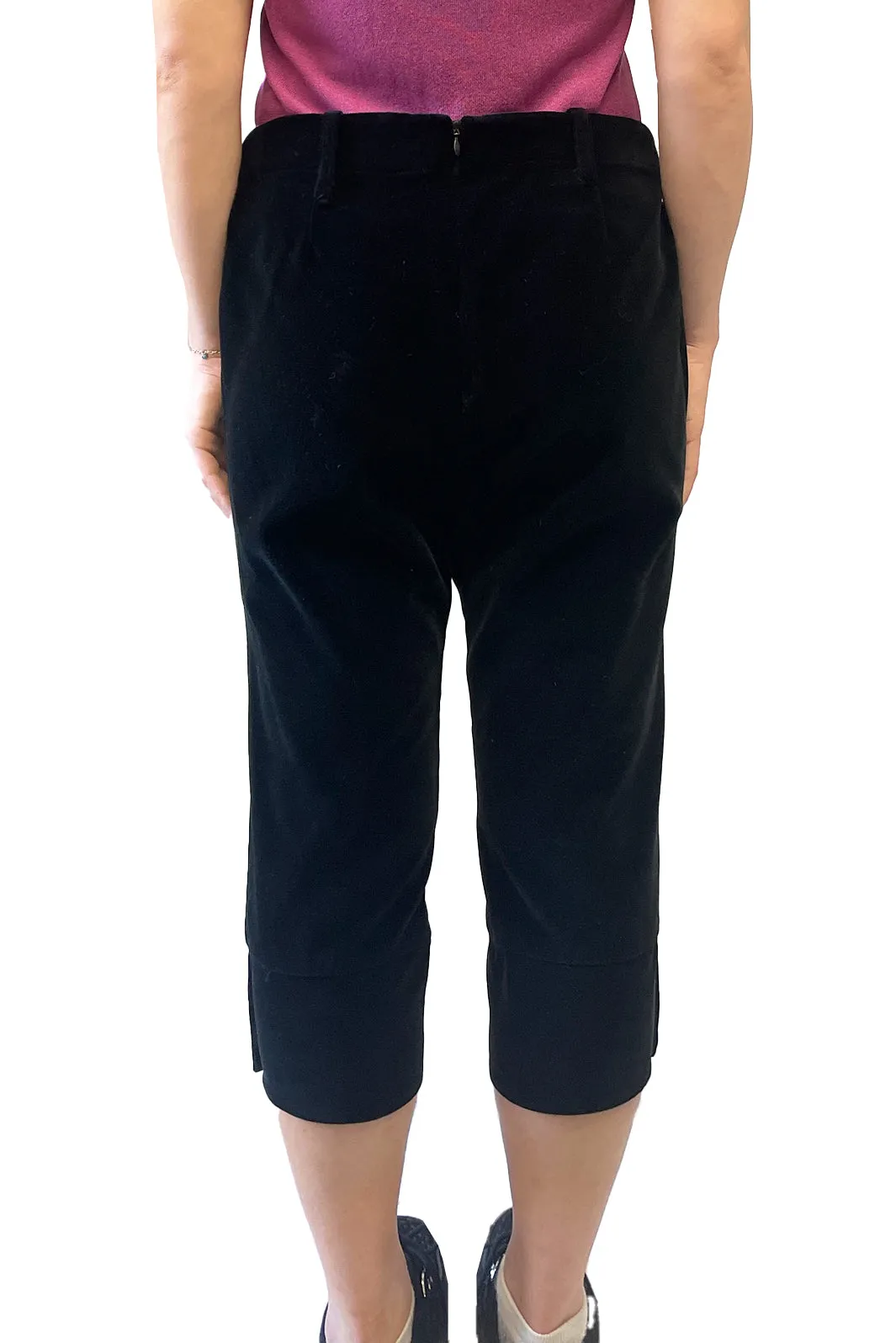 Vintage Anna Sui Fall 1994 Velvet Capris
