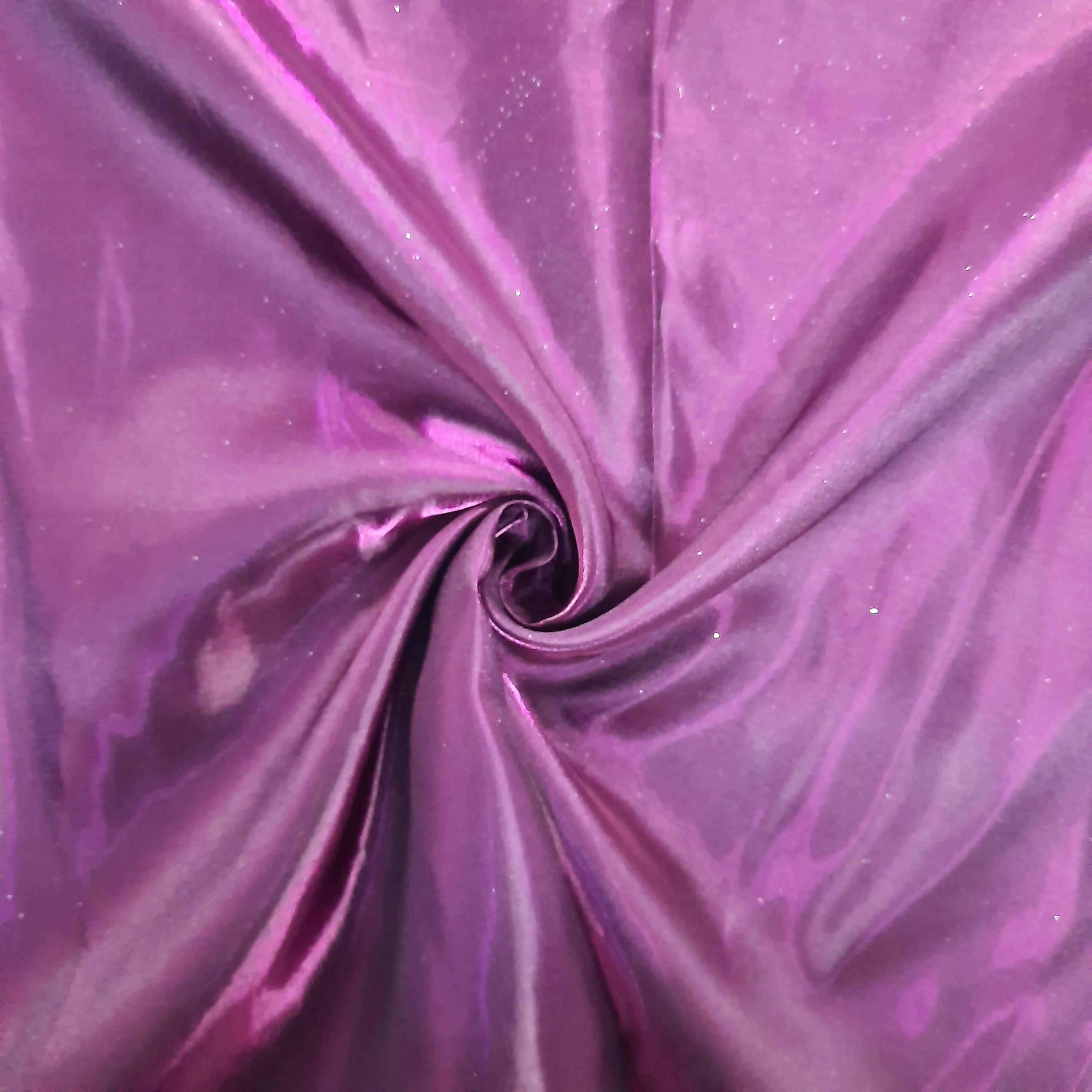 Wine Solid Armani Satin Fabric