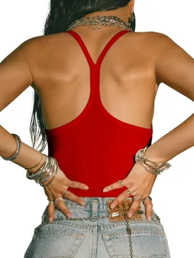 Women Workout Tops Racerback Tank Tops Basic Cute Summer 2025 Camisole Crew Neck Going Out Slim Fit Shirts